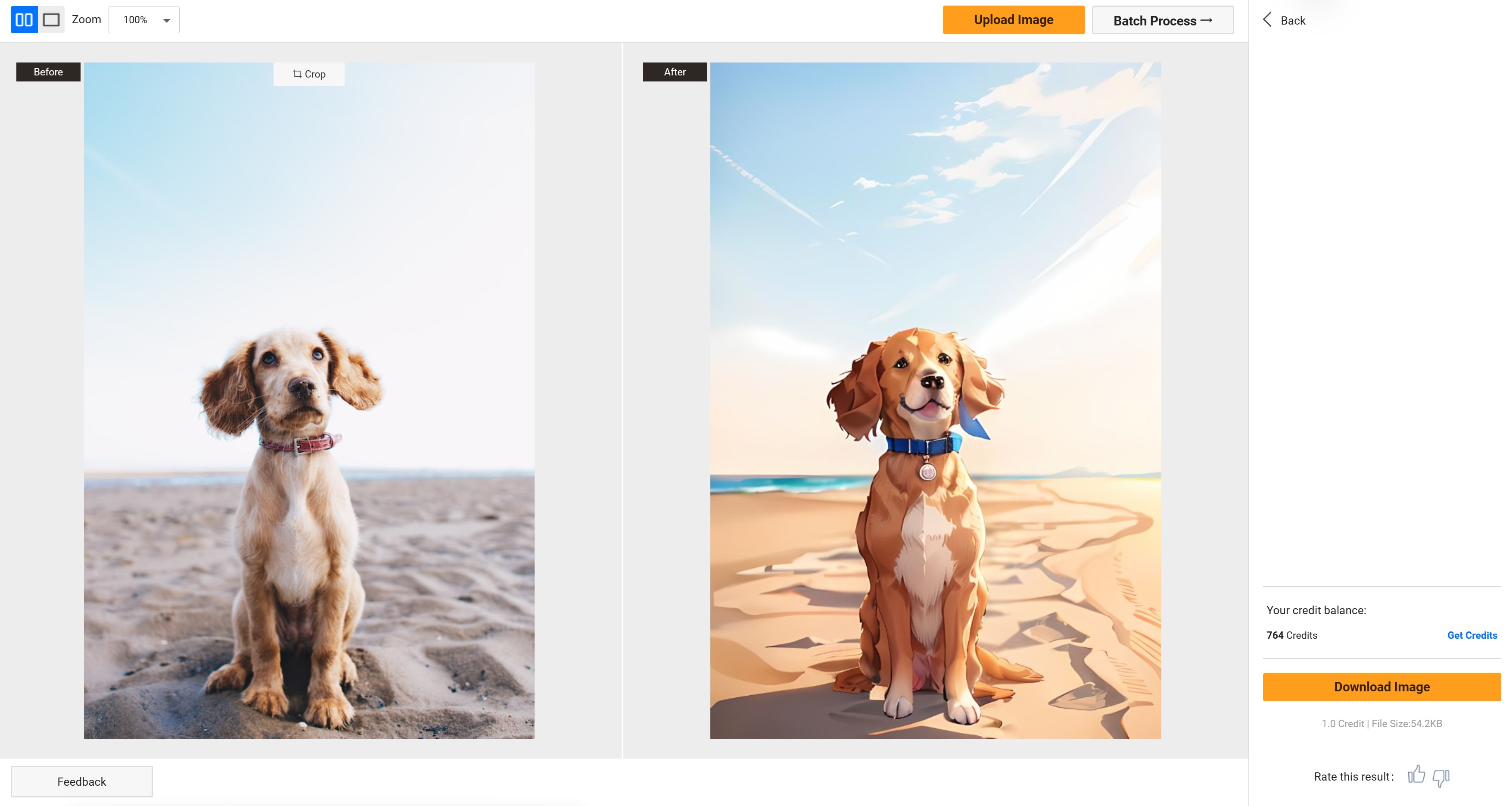 preview on cartoon nft art generator